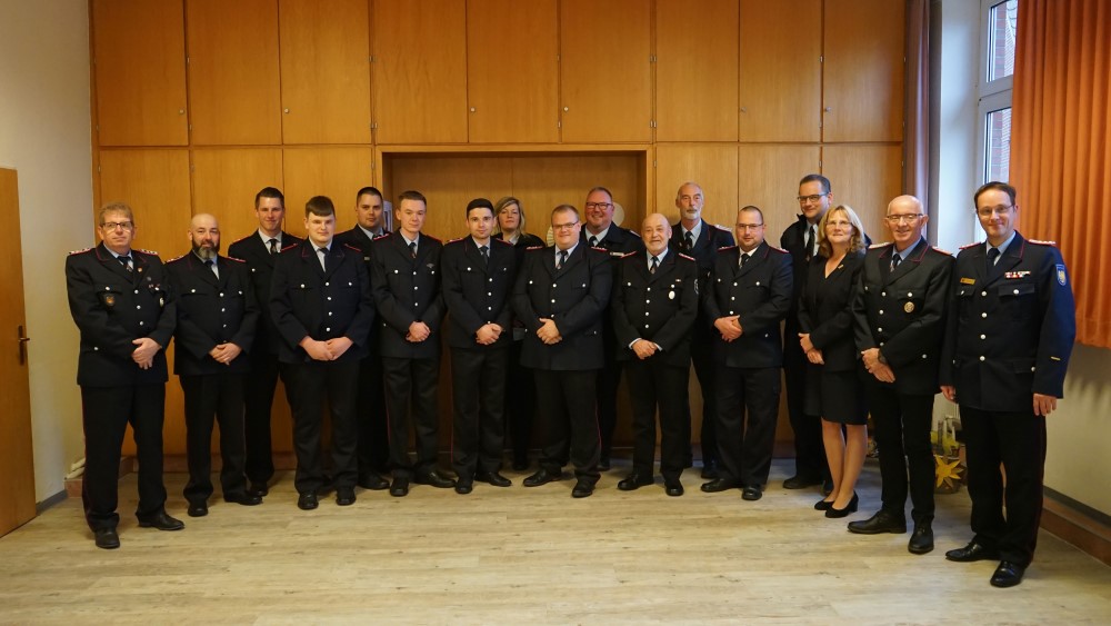 Feuerwehr - Krummhörn - Visquard - Wahlen bei der Jahreshauptversammlung